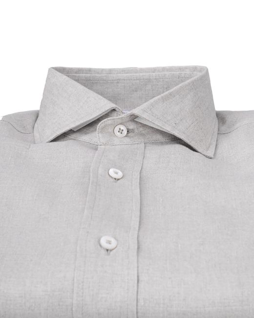 Brunello Cucinelli Gray Shirts for men