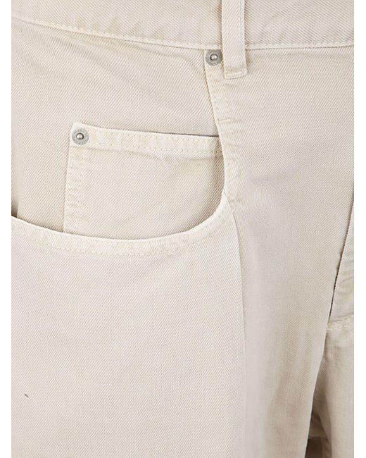 Isabel Marant White Janael Pants Clothing for men