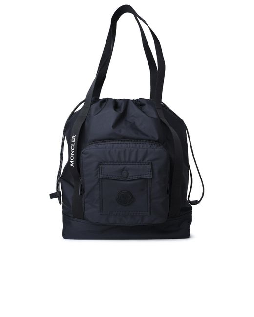 Moncler Black Makaio Nylon Bag for men