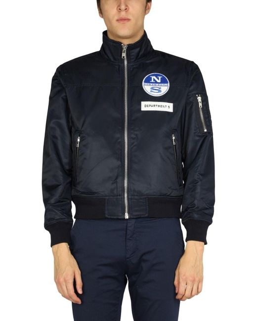Department 5 Blue Sailor Jacket for men