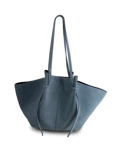Yuzefi Blue Bags Suede