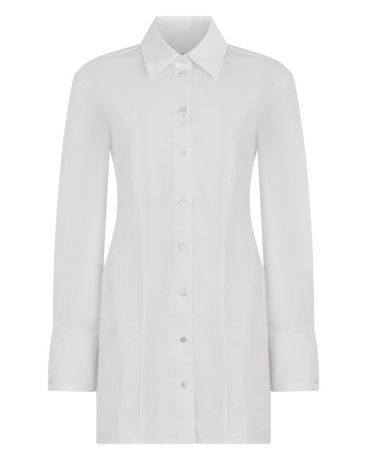 Alexander Wang White Cotton Dress