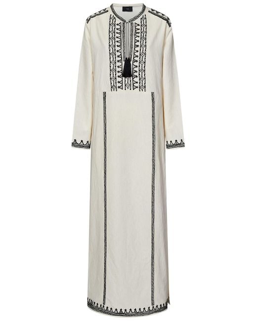 Alanui White Akasha Long Dress