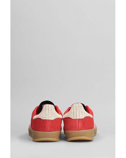 Adidas Red Gazelle Indoor Sneakers