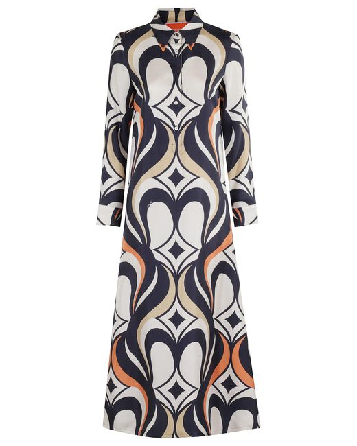 LaDoubleJ Multicolor Chemise Swing Dress