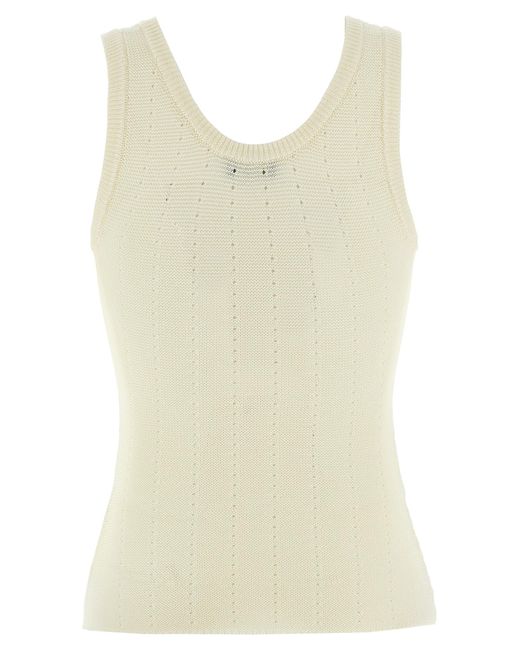 Etro Natural Punched Top
