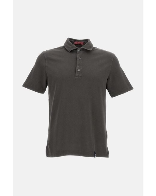Drumohr Black T-Shirts And Polos for men