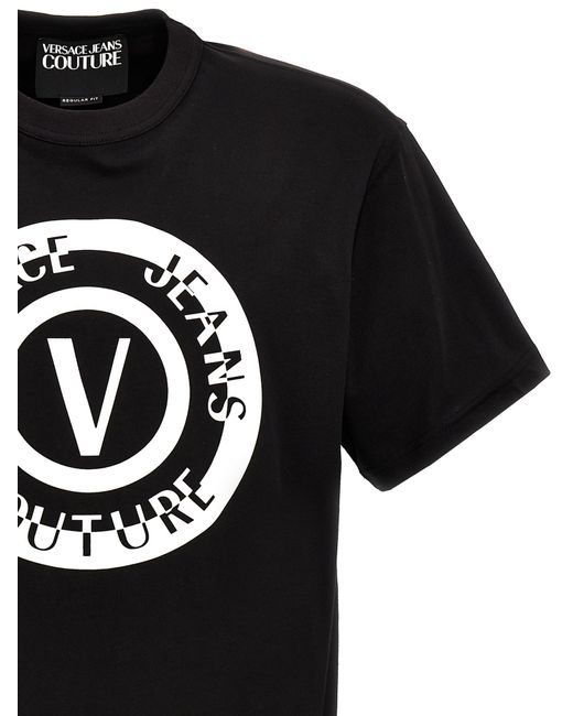 Versace Black Vemblem T-shirt for men