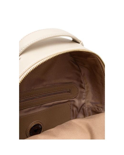 Love Moschino White Beige Polyethylene Backpack