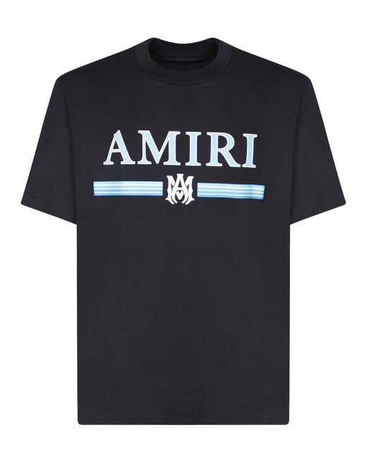 Amiri Black Ma Bar T-Shirt for men