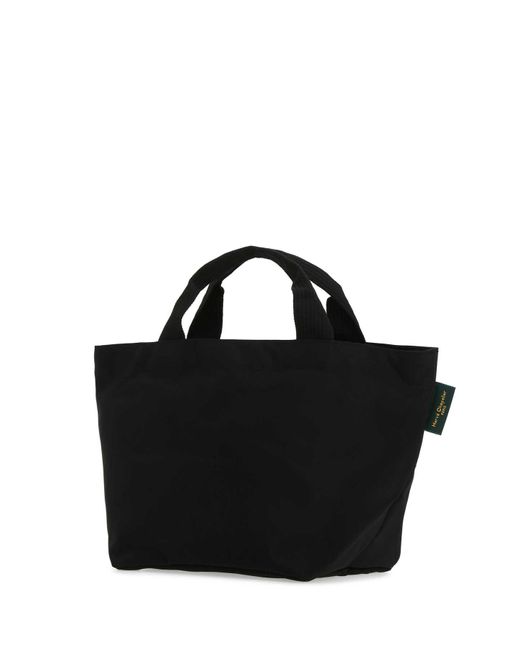 Herve Chapelier Black Canvas Handbag