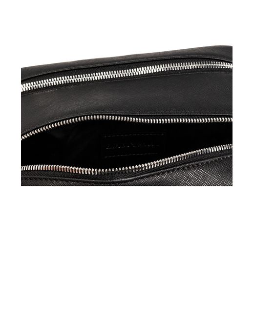 Giorgio Armani Black Emporio Armani Sustainable Collection Wash Bag for men