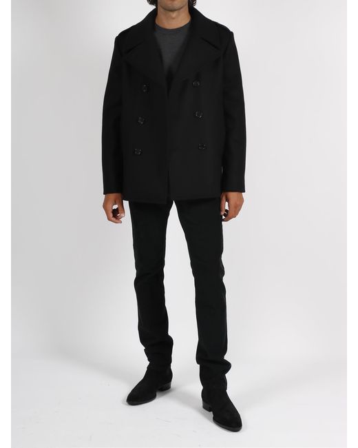 Saint Laurent Wool Double Breasted 