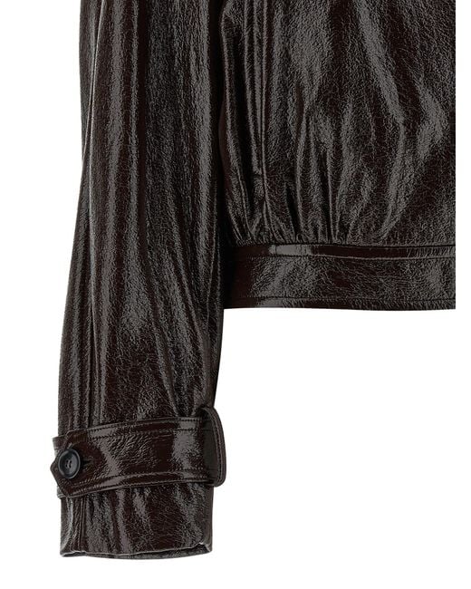 Sportmax Black 'Beta1234' Trench Coat