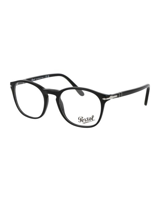 Persol Brown Acetate Optical Glasses for men