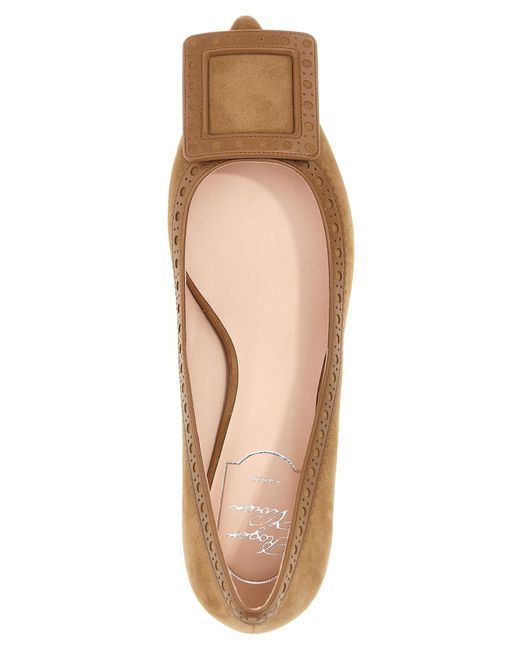 Roger Vivier Brown 'Viv' Pumps