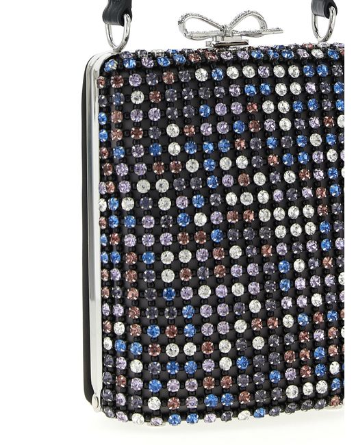 Self-Portrait Blue Polyester Handbag