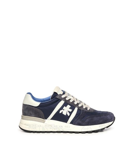Premiata Blue Sneakers Polyamide for men