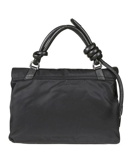 Zanellato Black Postina Tokyo Shoulder Bag