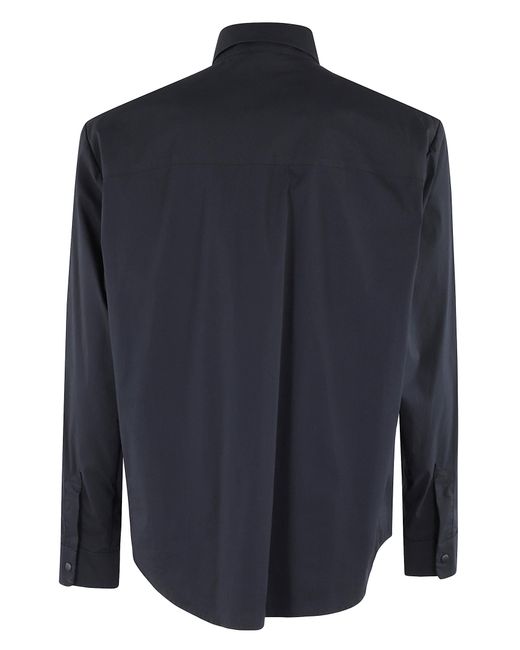 Aspesi Blue Camicia Arch for men