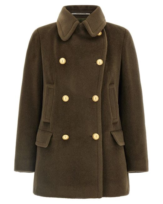 Tagliatore Green Blanche' Coat