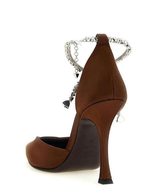 Jimmy Choo Brown 'Stevie' Pumps