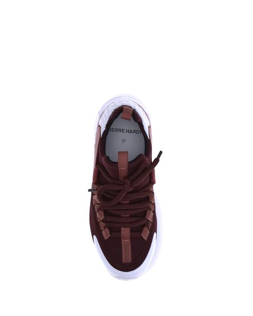 Pierre Hardy Purple Trek Cosmetic Sneakers