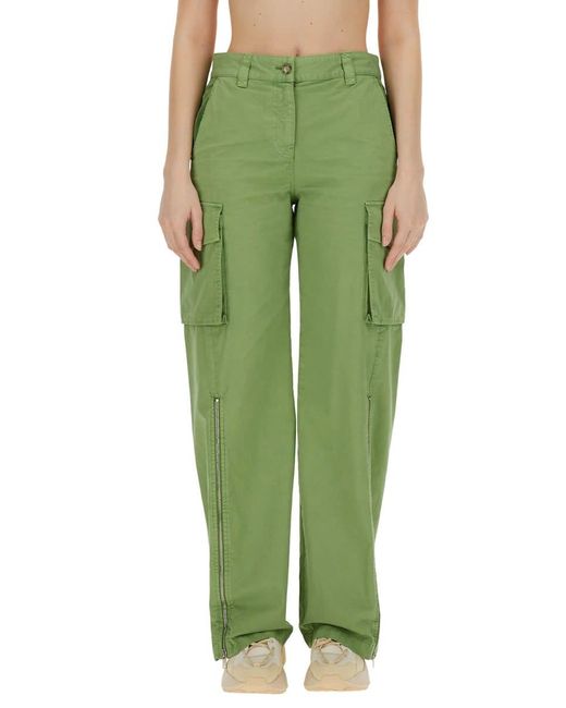 Stella McCartney Green Cargo Pants