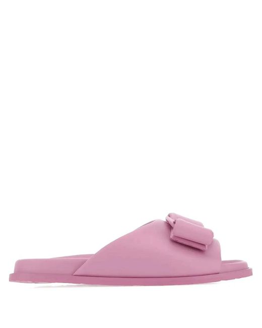 Ferragamo Pink Ladies Sandals, Us