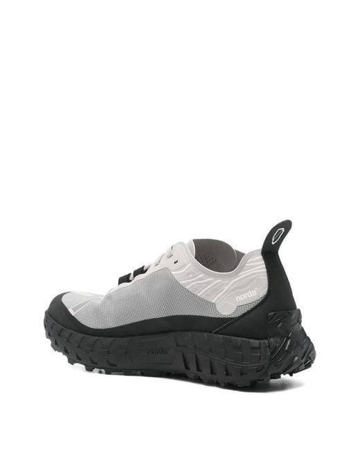 Norda Gray Sneakers Outer: Fabric for men