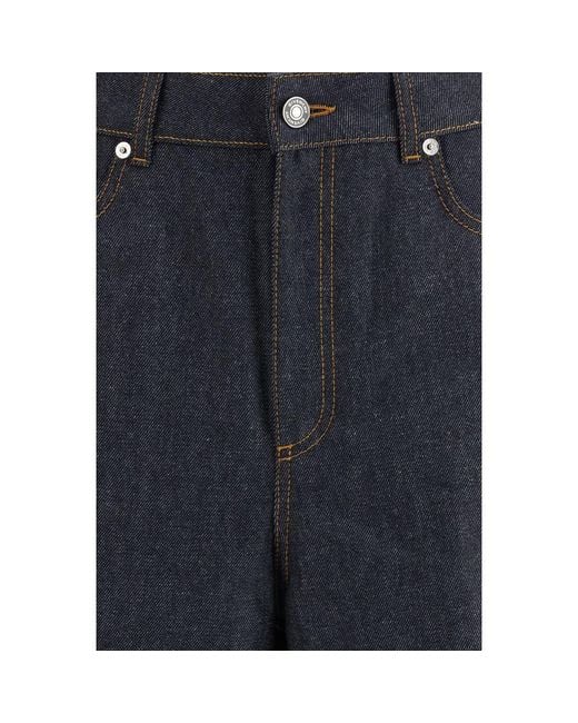 Givenchy Blue Cotton Jeans Denim
