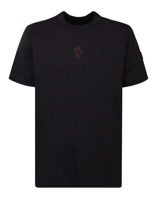 Moncler Embroidered-Logo Detail T-Shirt