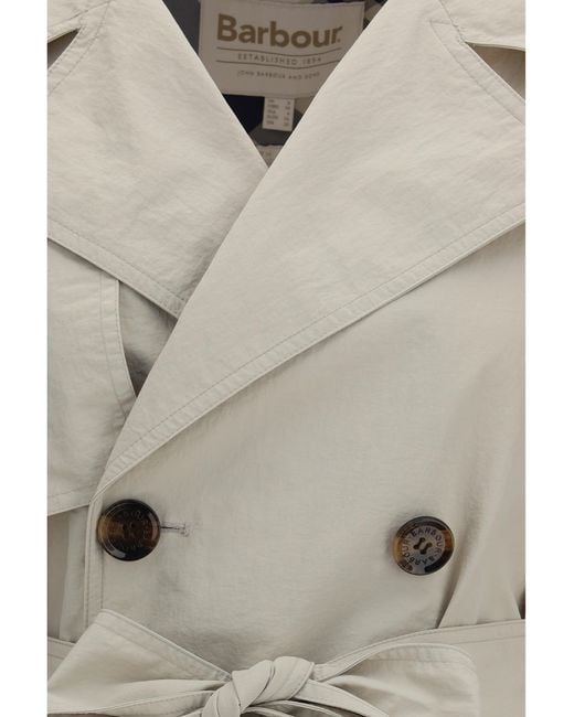 Barbour Multicolor Layla Rain Trench Polyamide Coats