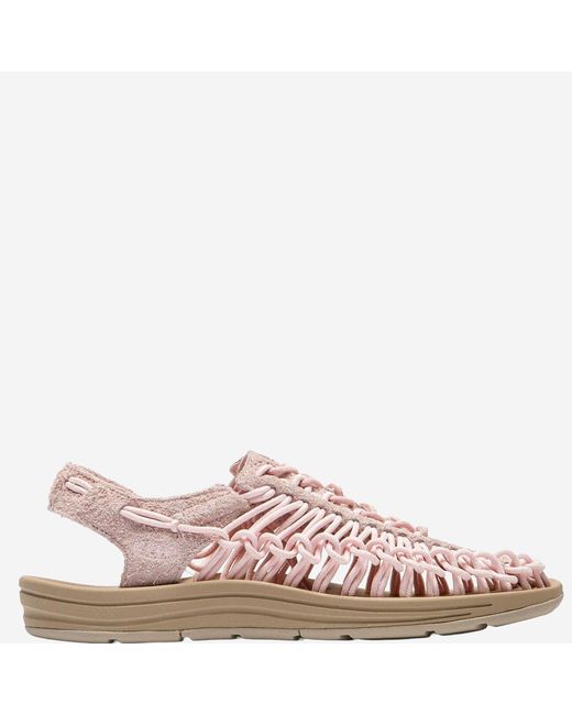 Keen Pink Sandals Uneek Leather