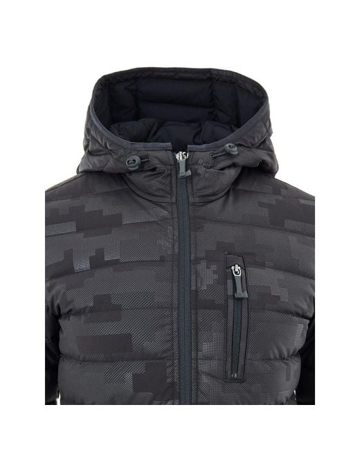 Moose Knuckles Blue Nylon Coat