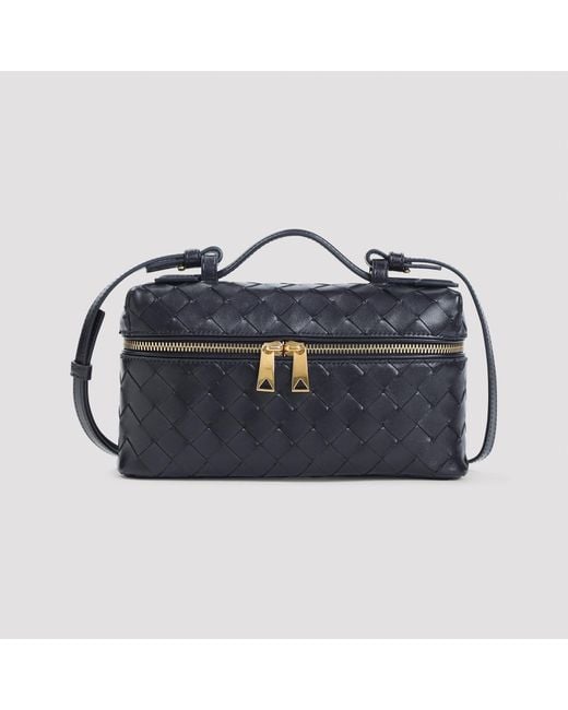 Bottega Veneta Blue Vanity Case Bag