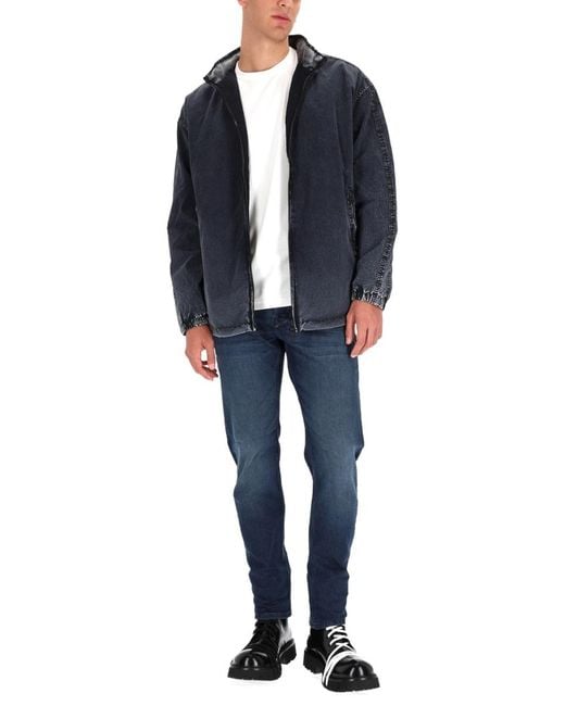 DIESEL Blue J-Wilson Jacket Nylon for men