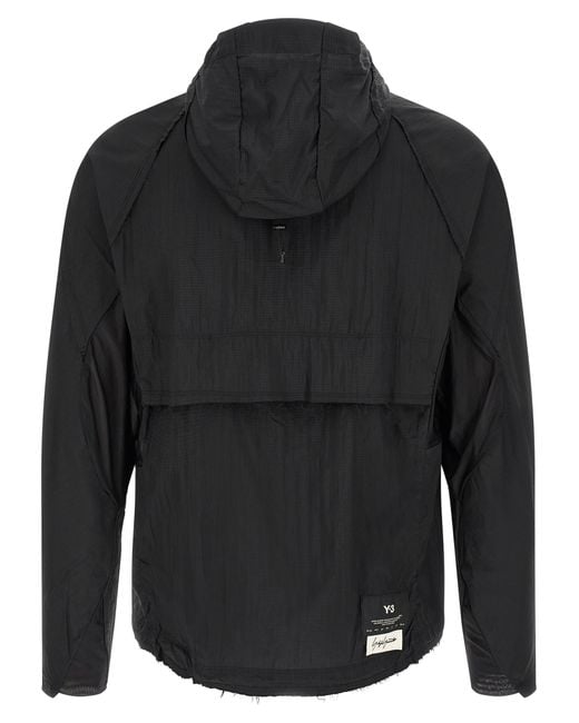 Y-3 Black Running' Jacket for men