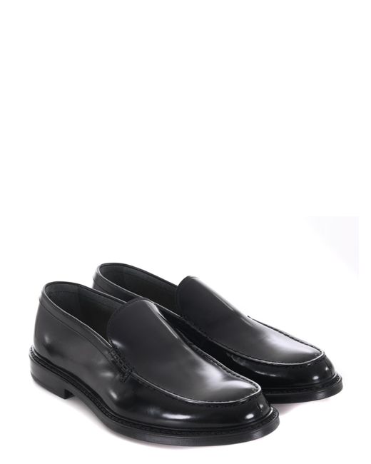 Doucal's Black Doucals Loafers for men