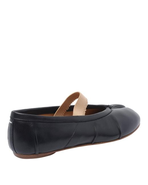 Maison Margiela Black Flat Shoes