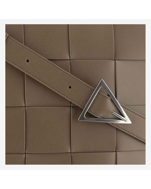 Bottega Veneta Brown Maxi Cassette Bag Leather Shoulder for men