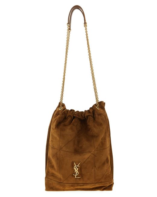 Saint Laurent Brown Jamie Small Crossbody Bag