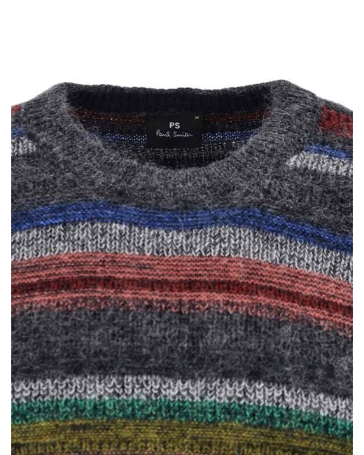 Paul Smith Blue Striped Sweater for men