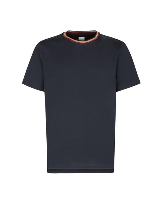 PS by Paul Smith Black Cotton T-shirt for men