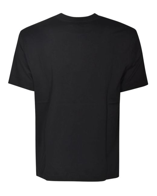 Emporio Armani Black Logo Detail T-Shirt for men