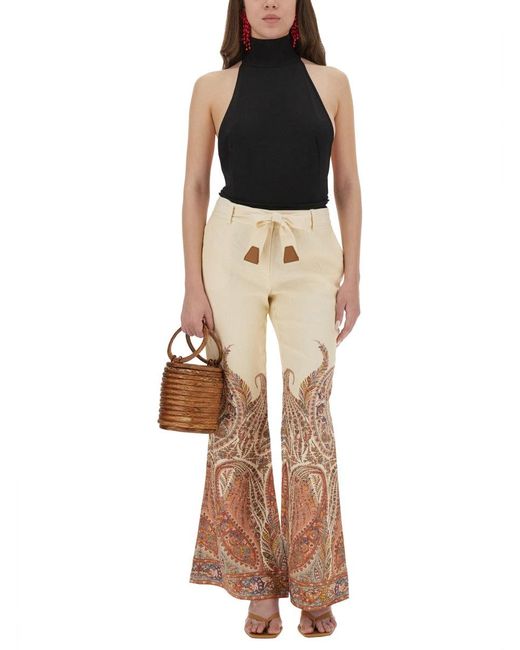 Zimmermann Natural Pants Rhiannon