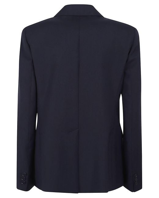 Weekend by Maxmara Blue Lamine Jacket
