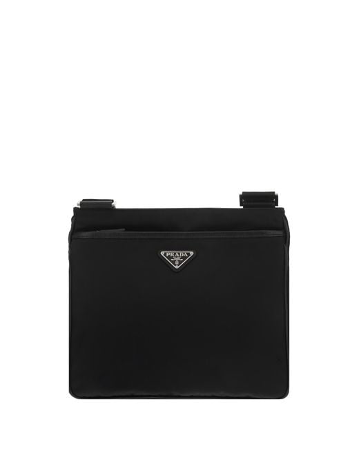 Prada Black Shoulder Bag Nylon for men