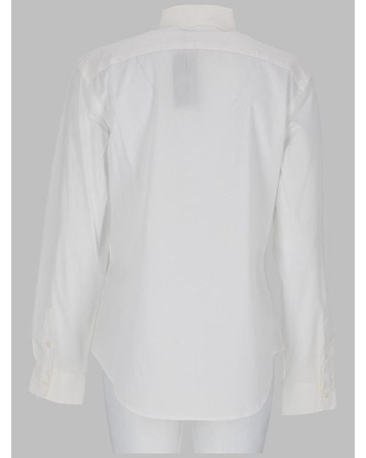 Polo Ralph Lauren White Shirt Classic Logo