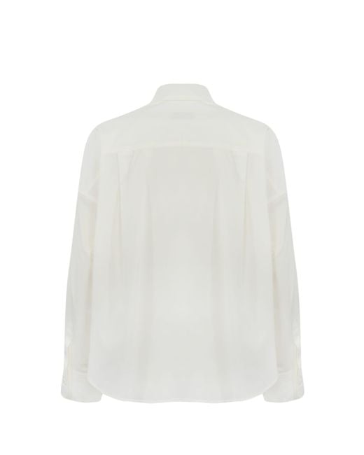 Weekend by Maxmara White Aureo Poplin Shirt